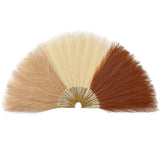 Serwalin 60pcs Orange Pampas Grass Decor, 17.7Inch Fall Artificial Pampas Gra... Pampas Grass