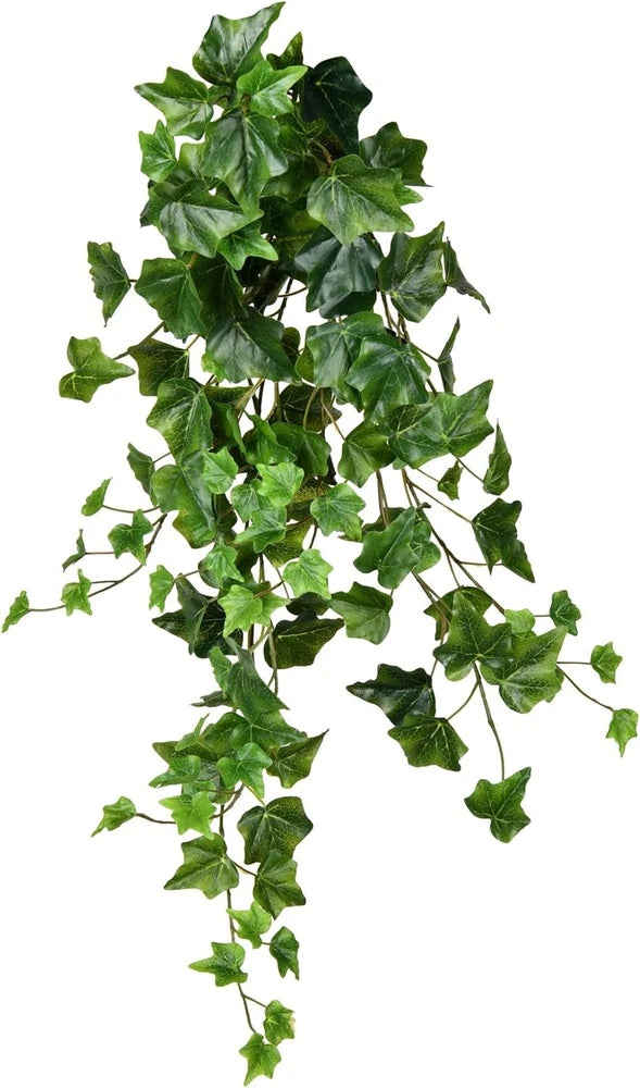 Everyday Artificial Ivy Hanging Bush - Faux Indoor Hanging Plant Green Plant
