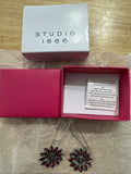 Avon Studio 1886 Sunflower Drop Earrings Brand New Sunflower
