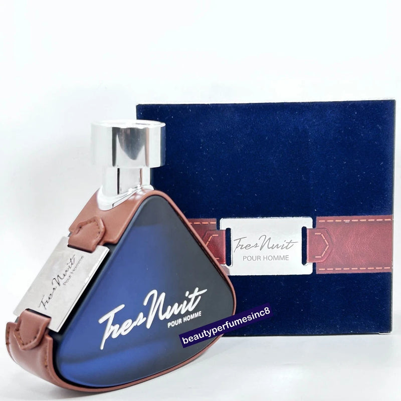 Tres Nuit Pour Homme by Armaf 3.4 Oz Eau de Parfum Spray MenÕs Cologne EDP