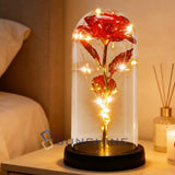 Rose Flower In Dome Gift For Women Wife Her Valentine Girlfriend Birthday Gifts Roses