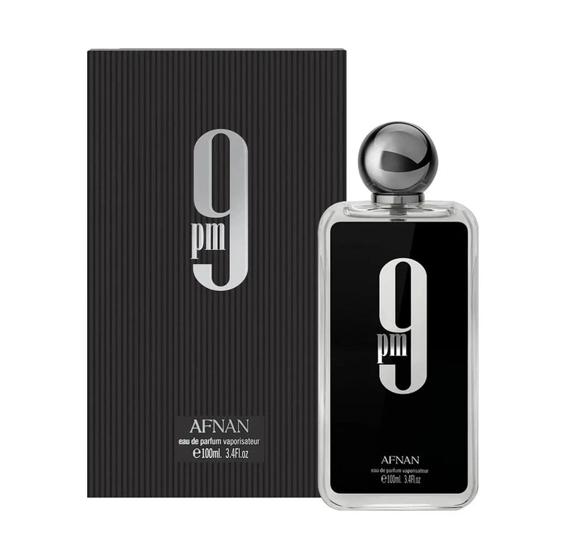 Afnan 9 PM by Afnan Perfumes 3.4 oz / 100 mL Eau de Parfum for Men New in Box EDP