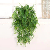 Green Vine Silk Artificial Hanging Leaf Garland Plants Leaves Diy Green Plant