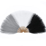 60 PCS Black Pampas Grass Decor 17 Inch Faux Fluffy Artificial, Vase Filler Pampas Grass