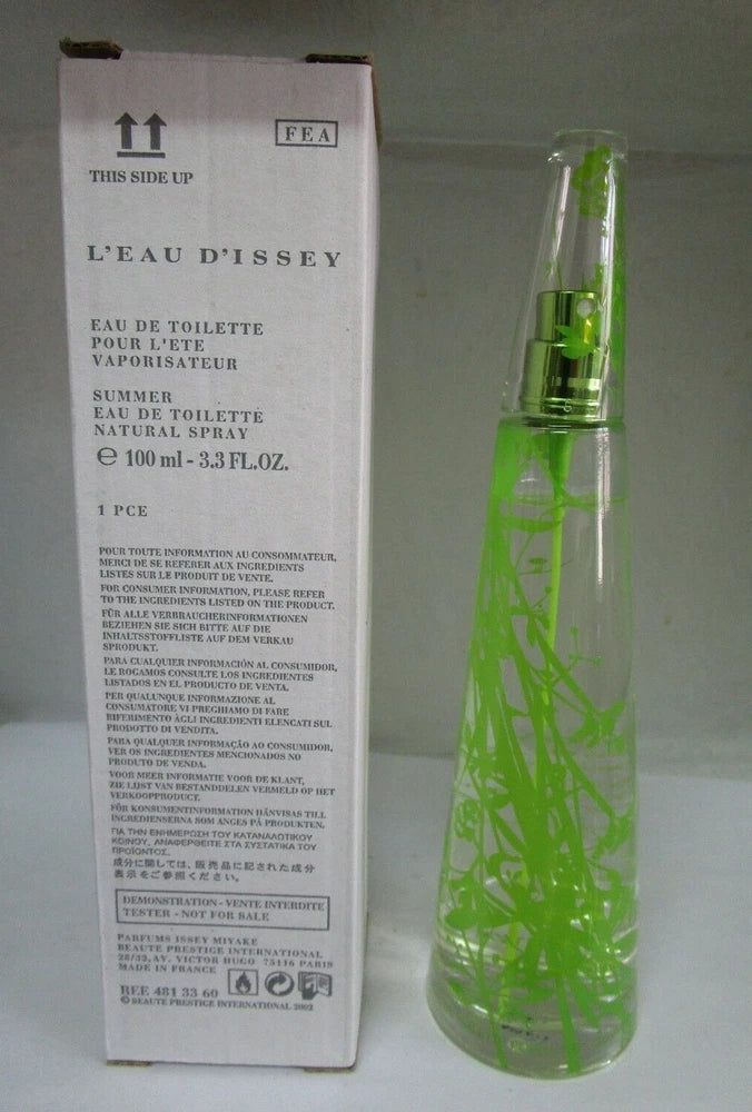 Issey Miyake L'Eau D' Issey Summer 3.3 oz Pour L'Ete Eau De Toilette Spray TT EDT