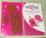 Heartfelt Creations Large Camelia Carnation Stamp Set HCPC3807 Die Set HCDI-7165 Carnation