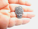 2005 Birds In Bloom Limited Edition Pewter Pot Of Sunflowers Brooch Vintage Sunflower