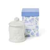 's Company Hydrangea Filled Candle | Handcrafted Fine Bone Porcelain with Int... Hydrangea