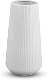 White Ceramic Flower Vase Decorative Small Vase for Pampas Grass Home Table Pampas Grass