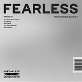 LE SSERAFIM FEARLESS 1st Mini Album MONOCHROME BOUQUET Ver CD+Book+3 Photo Card Bouquet