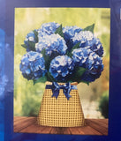 Paper Pop-Up Flower Card Nantucket Hydrangeas Forever Bouquet 3D Greeting 12Ó Hydrangea