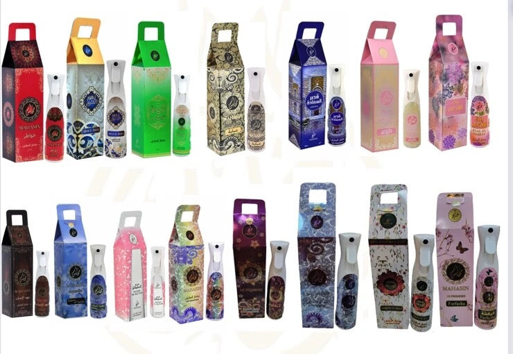 Al Khadlaj Frash Mahasin  Air/ House Freshener Collection 320 ML- Made in U.A.E Bouquet