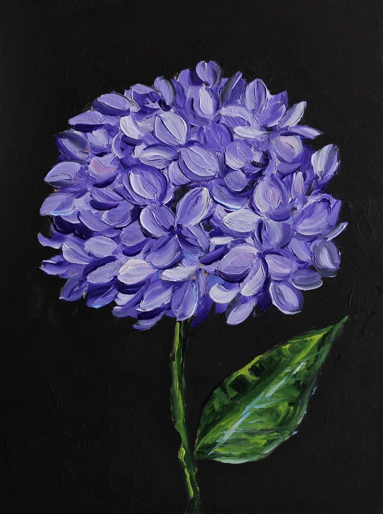 Blue Hydrangea GiclŽe Fine Art Print Still Life for Kitchen Farmhouse Wall Decor Hydrangea