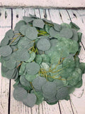 2 Pack 3 Feet Artificial Eucalyptus Garland with Willow Leaves Faux Greenery Green Plant
