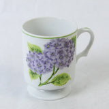Spring Song Mug With Hydrangea Graphic With Ergonomic Handle and Made In Japan Hydrangea