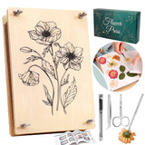 6 Layers Large Flower Pressing Kit for Adults to Making Drier Flowers Arts Dried Flower
