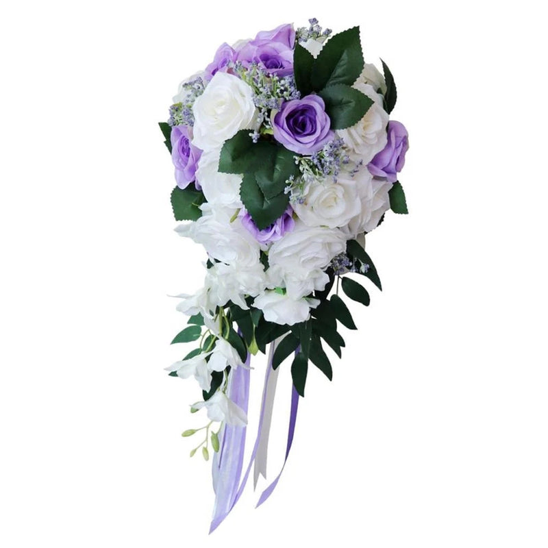 Bridal Wedding Bouquet Artificial Bouquet Fits for Floral Arrangements, Bouquet