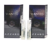 2x Azzaro The Most Wanted Intense 0.04oz / 1.2ml Perfume 100% Authentic Sample EDP