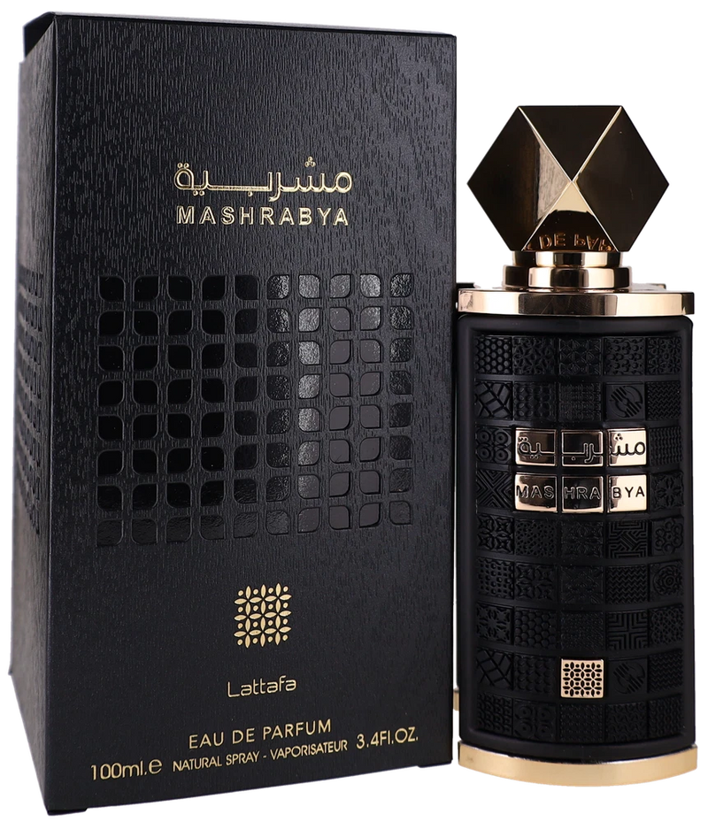 Mashrabya by Lattafa for Women Eau de Parfum Spray 3.4oz New EDP