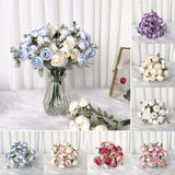 1 Bouquet Artificial Flower Silk Cloth 38*25cm 5Colors Artificial Hydrangea Hydrangea