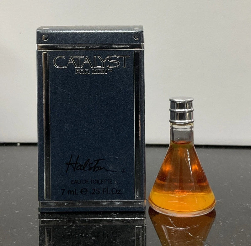 MenÕs Halston Catalyst Eau De Toilette Splash Mini 0.25fl oz Original Formula EDT