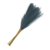 20Pcs Pampas Grass 21" Fake Pampas Grass for Wedding Decoration Dark Blue Pampas Grass
