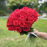 36Pcs Realistic Silk Roses Bulk Artificial Flowers for Wedding Bouquet DIY Decor Bouquet