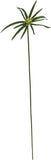 Set of 12 Green 45" Cyperus Silk Plants - Lifelike Artificial Sprays Green Plant