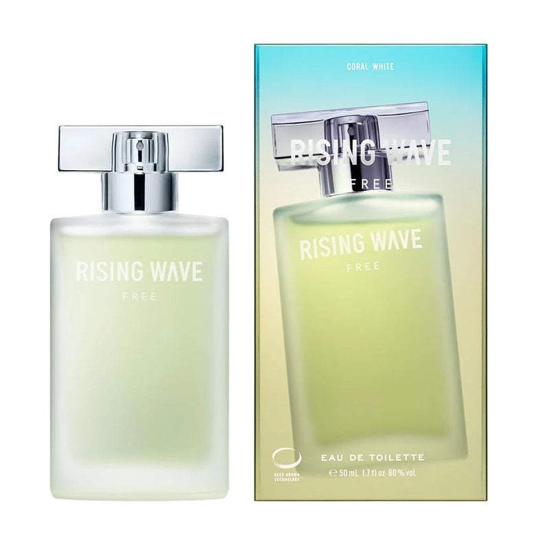RISINGWAVE Free Coral White Eau de Toilette Fragrance perfume 50ml Japan F/S EDT
