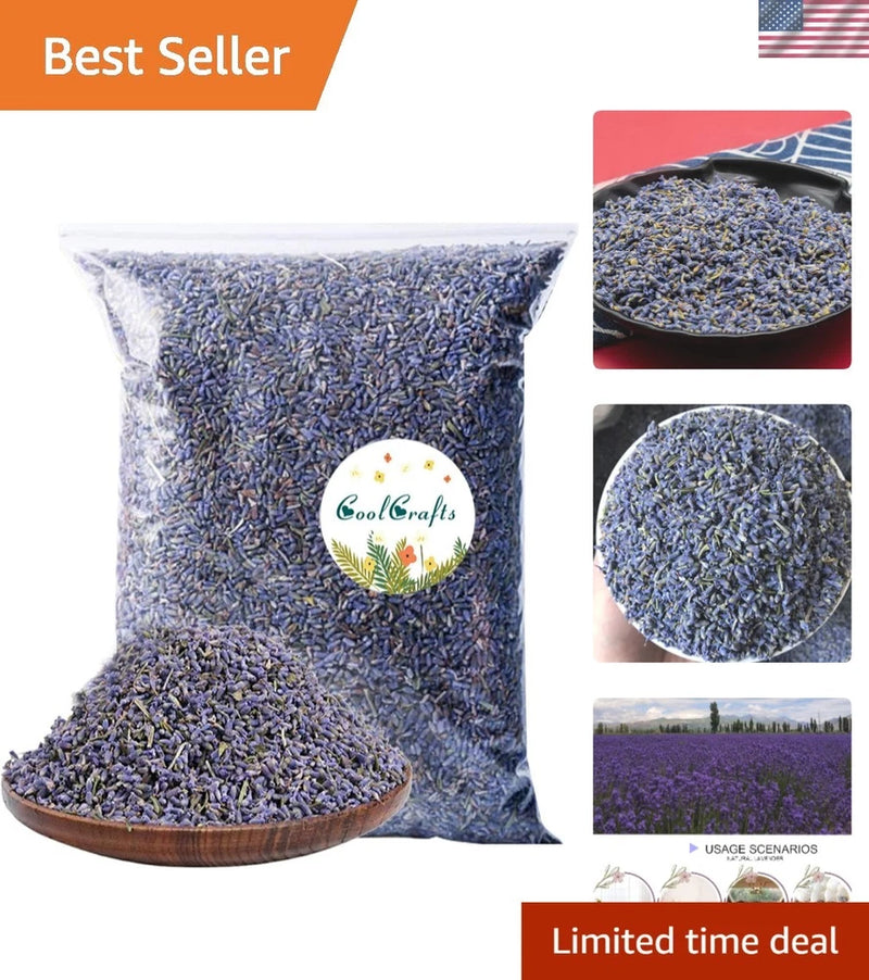 Dried Lavender Flowers Bulk for Crafts Wedding Toss Sachets 1/2 Pound Dried Flower