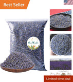 Dried Lavender Flowers Bulk for Crafts Wedding Toss Sachets 1/2 Pound Dried Flower