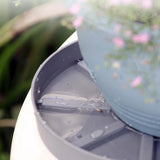 5PCS Garden Tray Set for Flower Pots 15 3cm x 2 4cm Plastic Construction Garden Plants