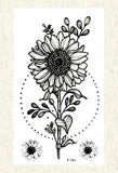 cool small wrist tattoos flower sunflower temporary tattoo Sunflower