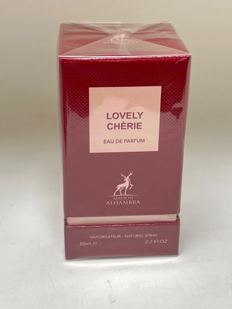 Lovely Cherie EDP Perfume By Maison Alhambra 80 ML(2.7 OZ ) SEALED BOX EDP