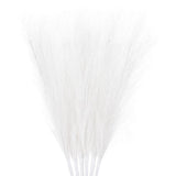3Pcs Pampas Grass 17.7" Fake Pampas Grass for Wedding Decoration White Pampas Grass