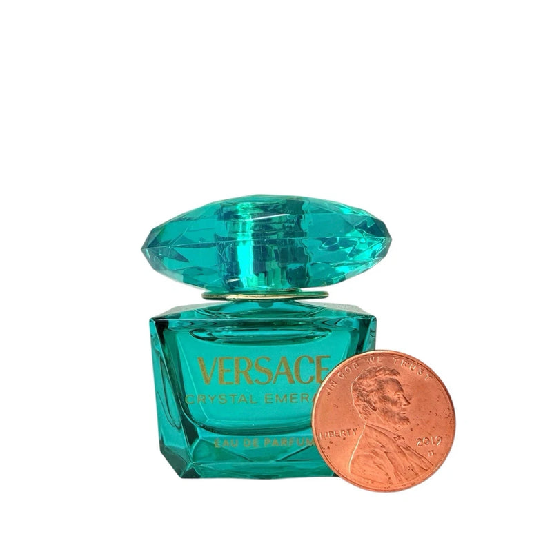 Versace Crystal Emerald Eau de Parfum Miniature Women Splash 0.17 oz BRAND NEW EDP