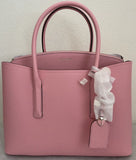 NWT Kate Spade Margaux Large Leather Satchel Bag $358 PXRUA160 Bright Carnation Carnation