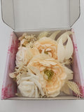 Bridesmaid Wedding Wrist Corsage for Prom White Hand Flower Bracelet for... Bouquet