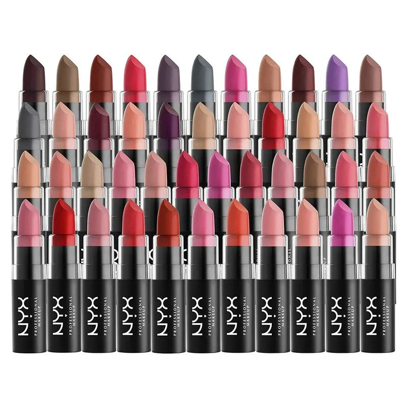 NYX Matte & Velvet Matte ,Butter Lipstick - VMLS /MLS Lipstick  ,Choose Color Roses
