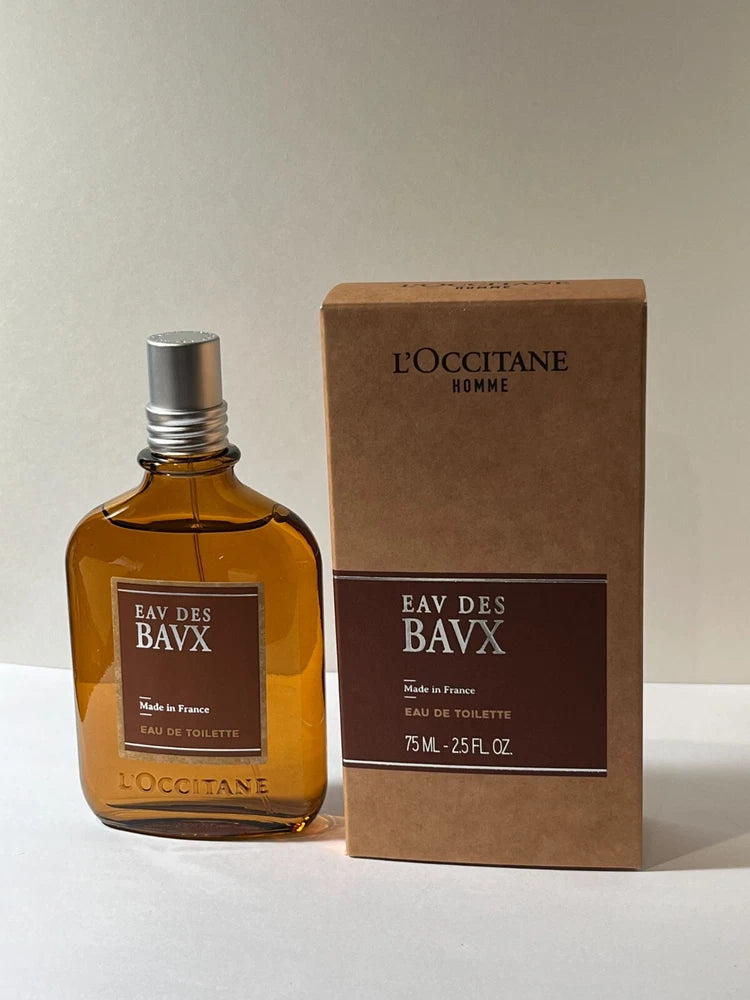 L'OCCITANE EAU DES BAUX BAVX Eau de Toilette 75ml / 2.5 oz Men's Spray BNIB EDT