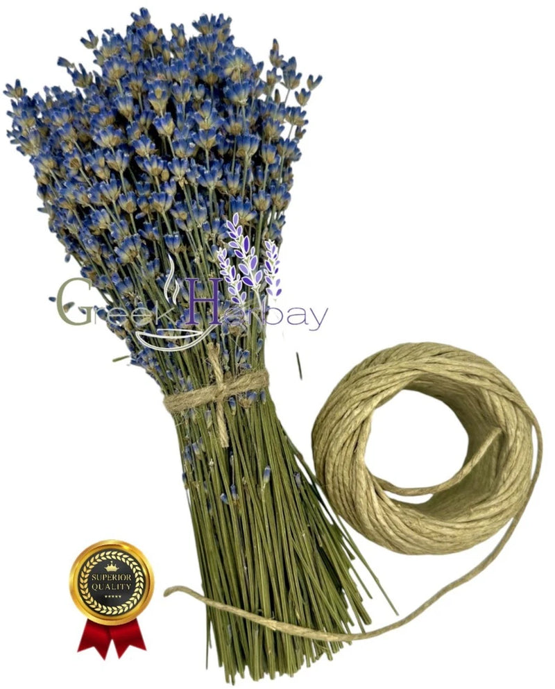 Greek Dried Lavender 1-10 Bunches (300 Stems each - 30cm) Dried Flower