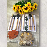 Flowers & Leaves Plant DŽcor Set Sunflower Forever Bouquet Sunflower