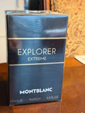 New! Mont Blanc Explorer Extreme Parfum 3.3 FL OZ / 100 ML For Men EDP