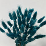 120pcs Bunny Tails Dried Flowers Spring Summer Plant Boho Pampas Grass 17 inc... Dried Flower