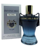 Invincible Bling Eau de Toilette Spray Pour Homme Regular Size 3.4 fl oz EDT