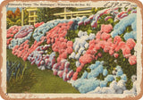 METAL SIGN - New Jersey Postcard - Wildwood's flower 'The Hydrangea', Wildwood- Hydrangea