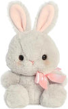 Aurora Bonny Bouquet Bunny - Rose, 8" Bouquet