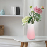 Gradient pink ceramic vase, small and cute vase for pampas grass Pampas Grass