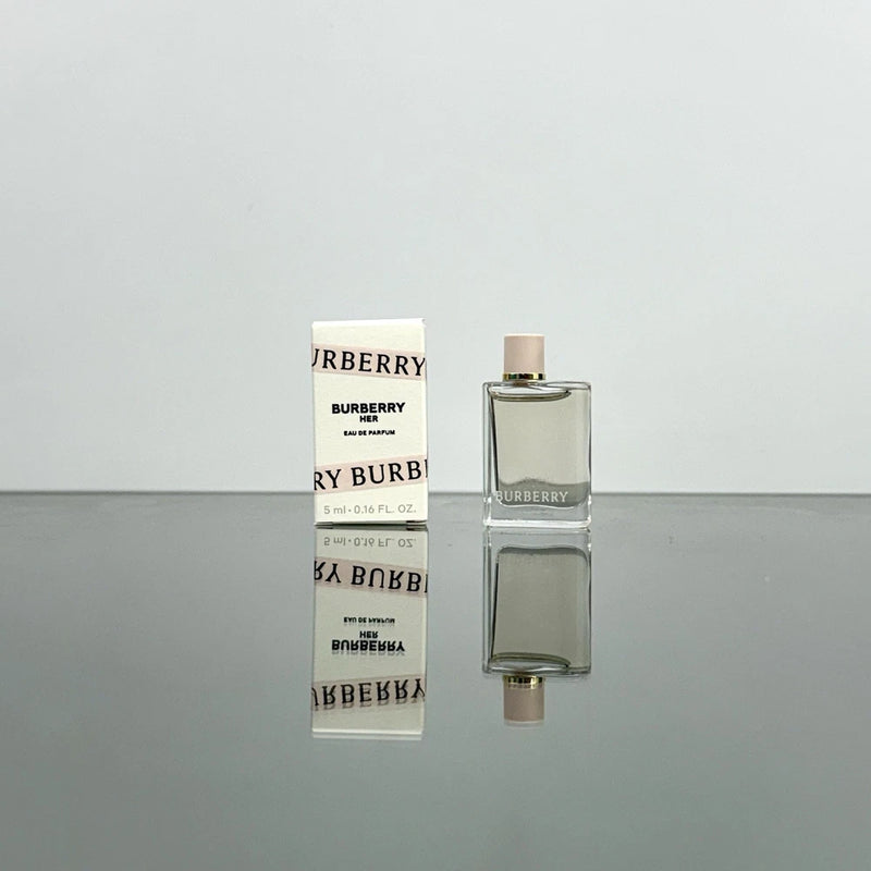 Burberry HER Women Perfume 5m-0.16oz EDP Splash MINI Travel Size (C77 EDP