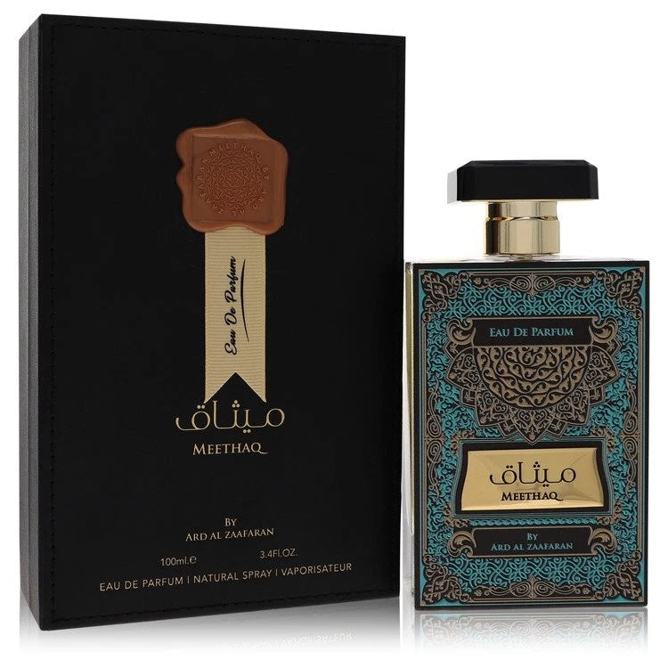 Ard Al Zaafaran Meethaq by Al Zaafaran Eau De Parfum Spray (Unisex) 3.4 oz EDP